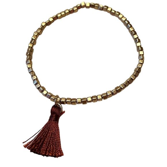 ⭐️3/$25⭐️ NWT Melrose And Market Red And Gold Bracelet Set - Picture 5 of 5